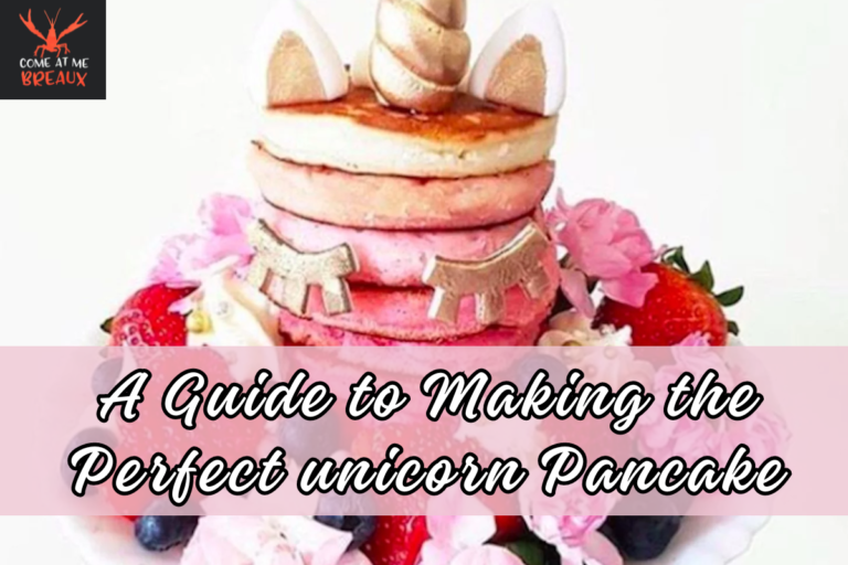 A Guide to Making the Perfect unicorn Pancake